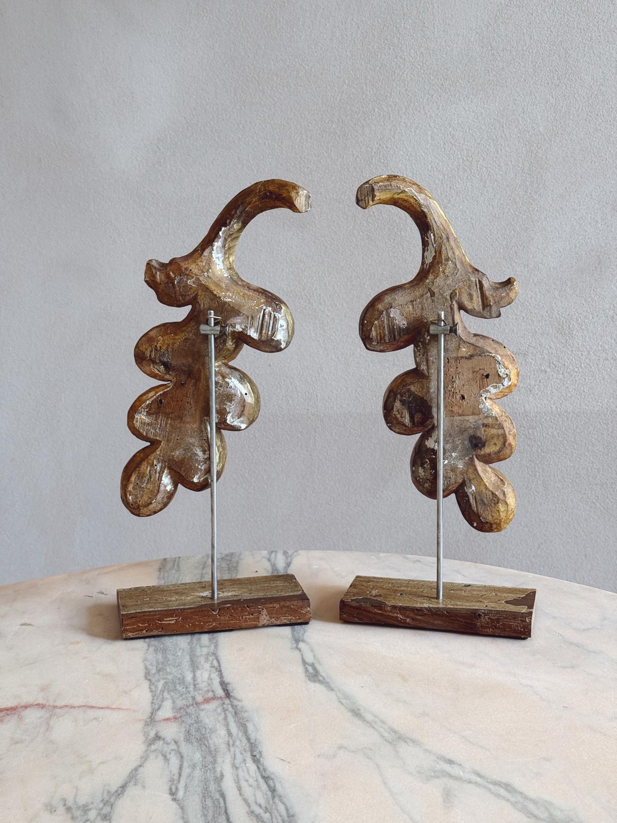 18th Century Gilded Wooden Grapes