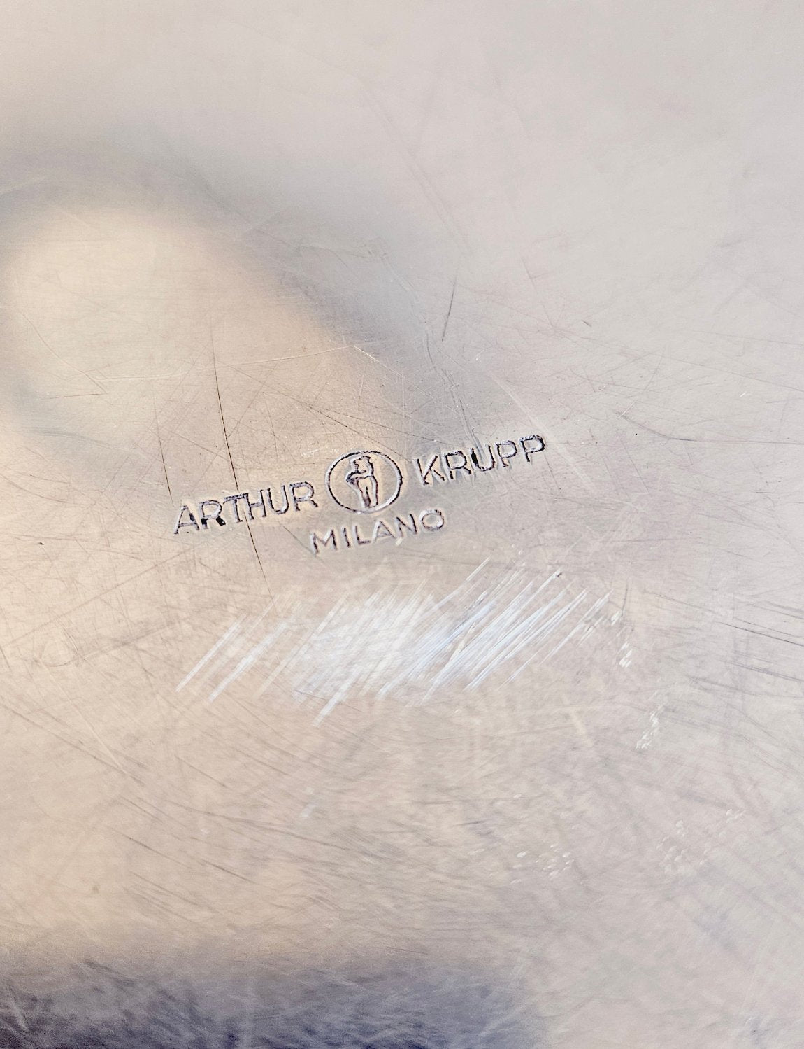 Pair of 1960s Krupp Milano Silver Hotel Serving Platters