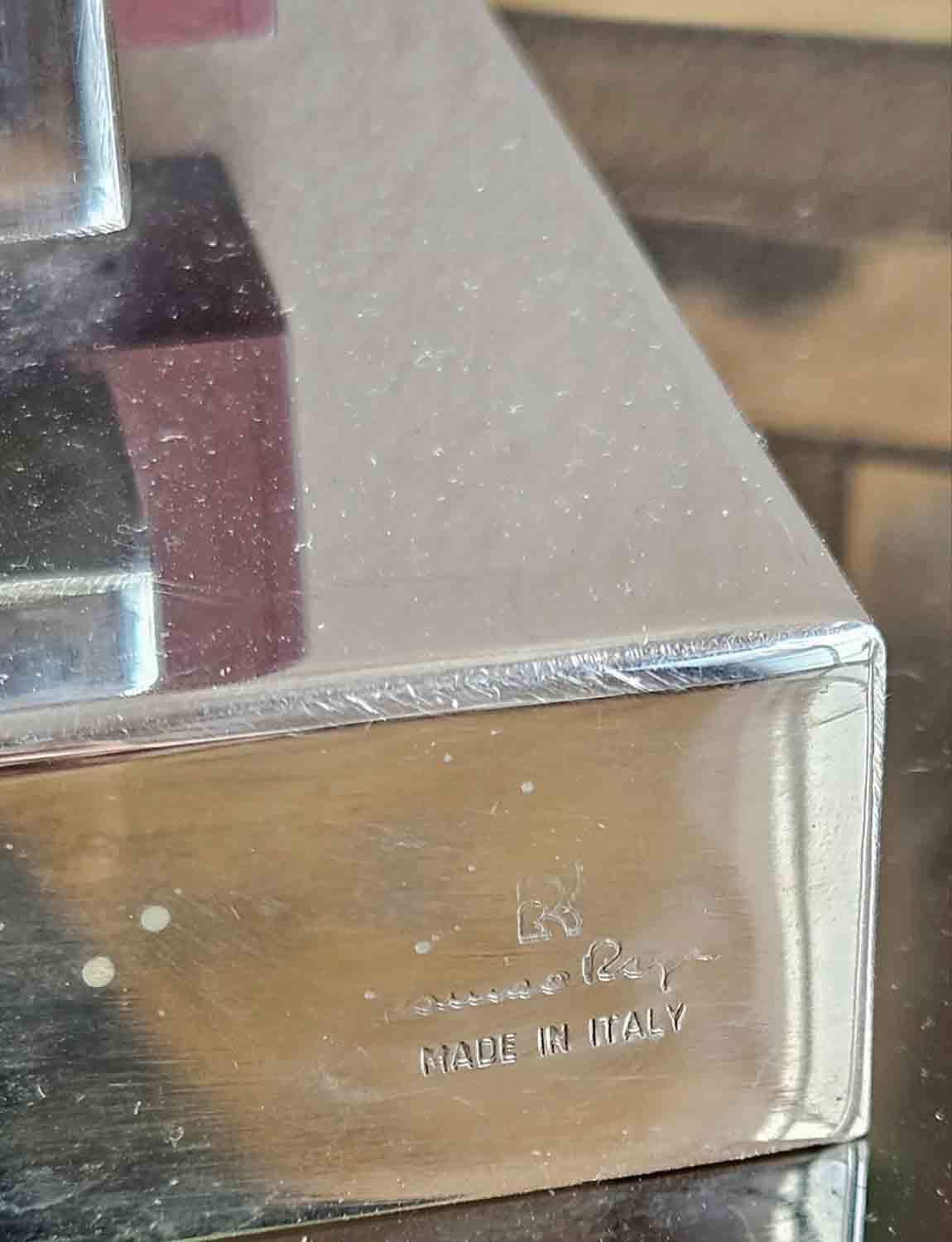 1970s Signed Romeo Rega Table Lamp