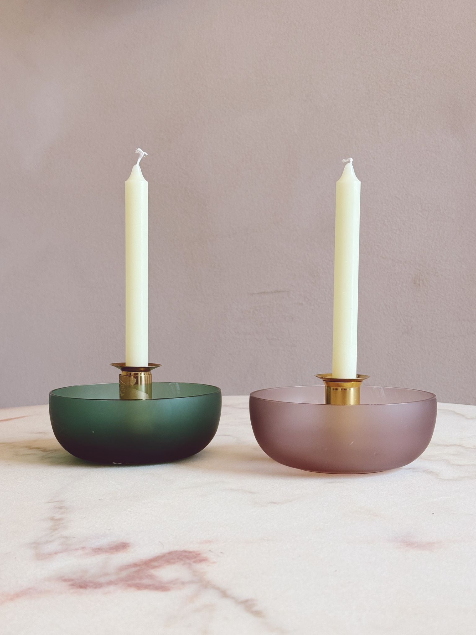 1970s Pair of Murano Glass Candlesticks, Venini