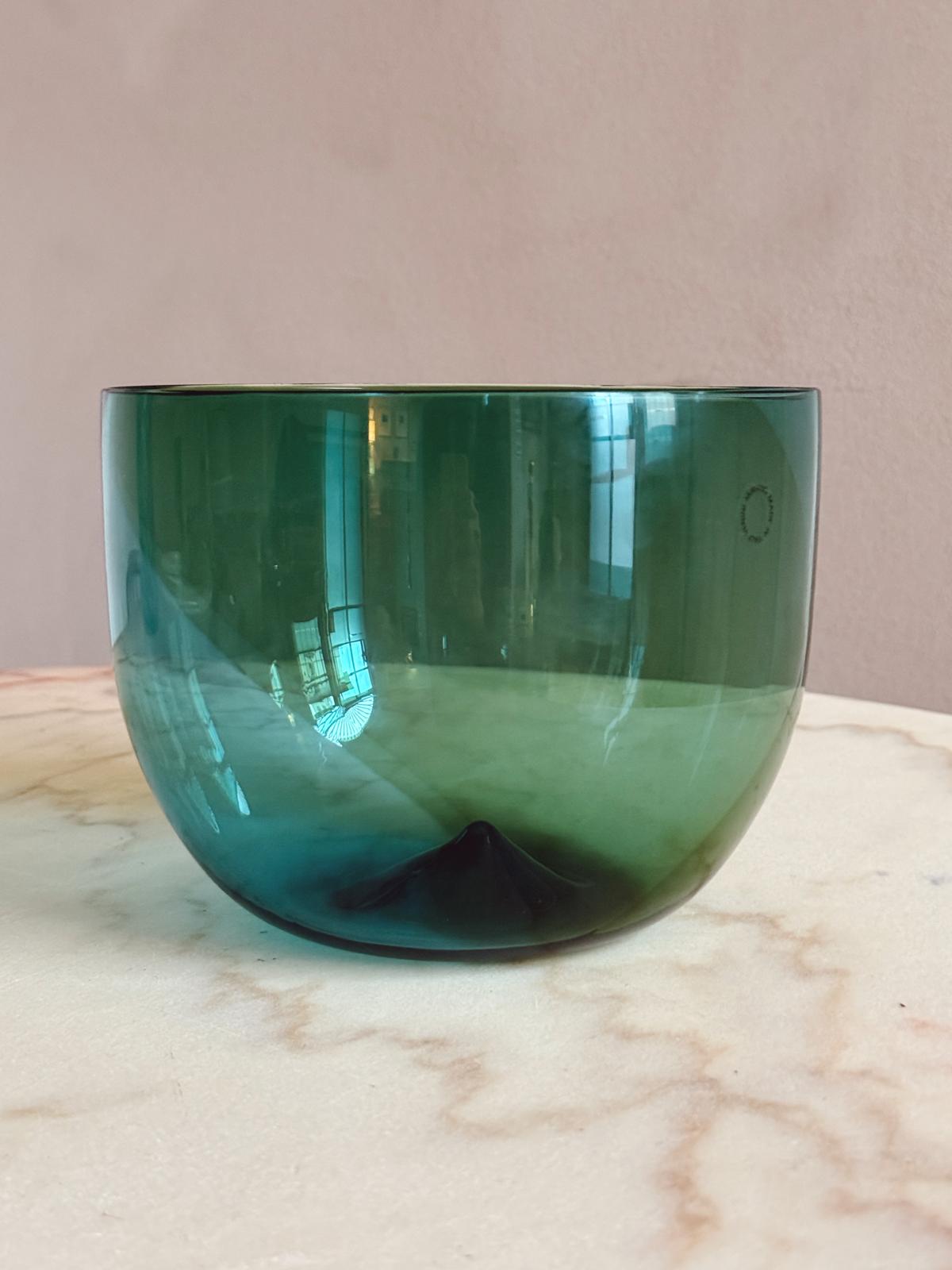 1980s Spiral Bowl by Tapio Wirkkala for Venini
