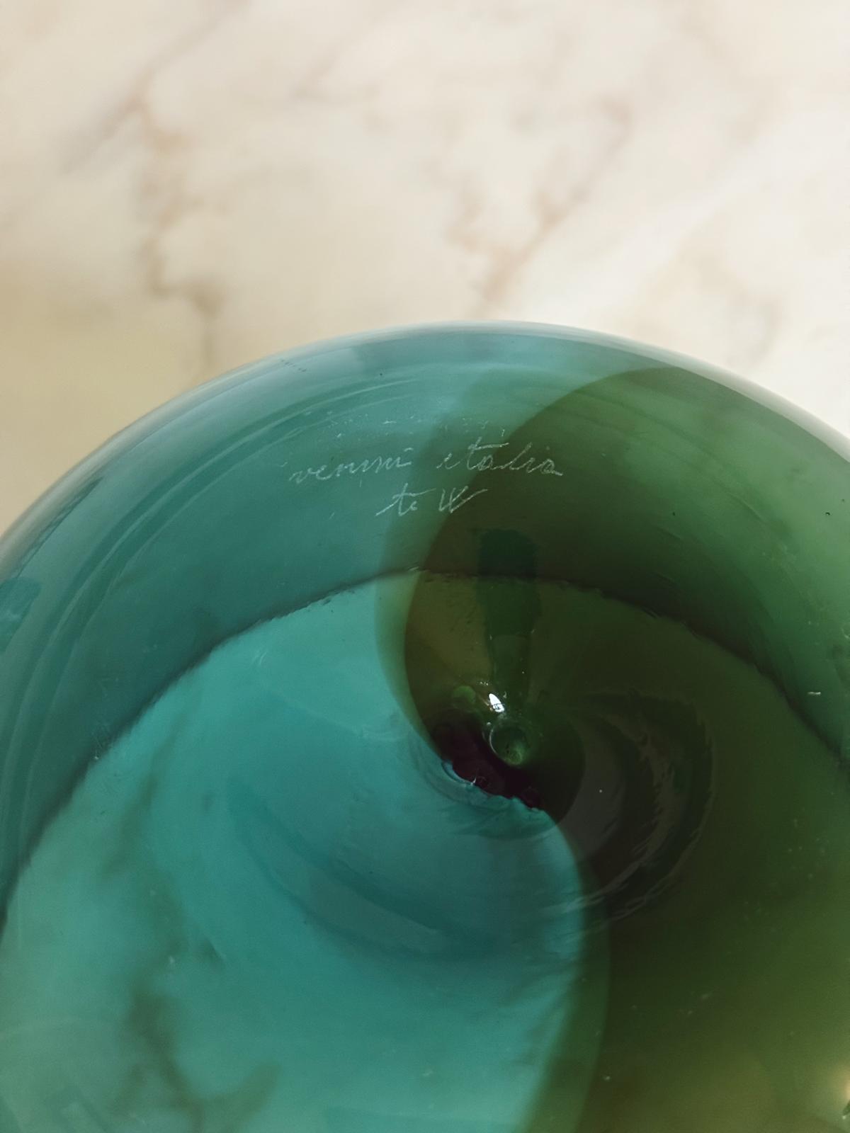 1980s Spiral Bowl by Tapio Wirkkala for Venini