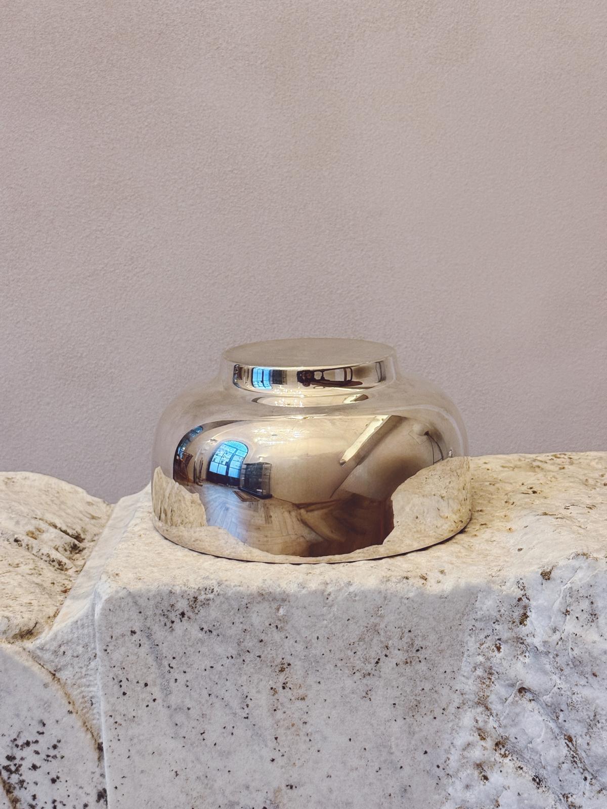 1960s Lino Sabbatini Silver Bowl