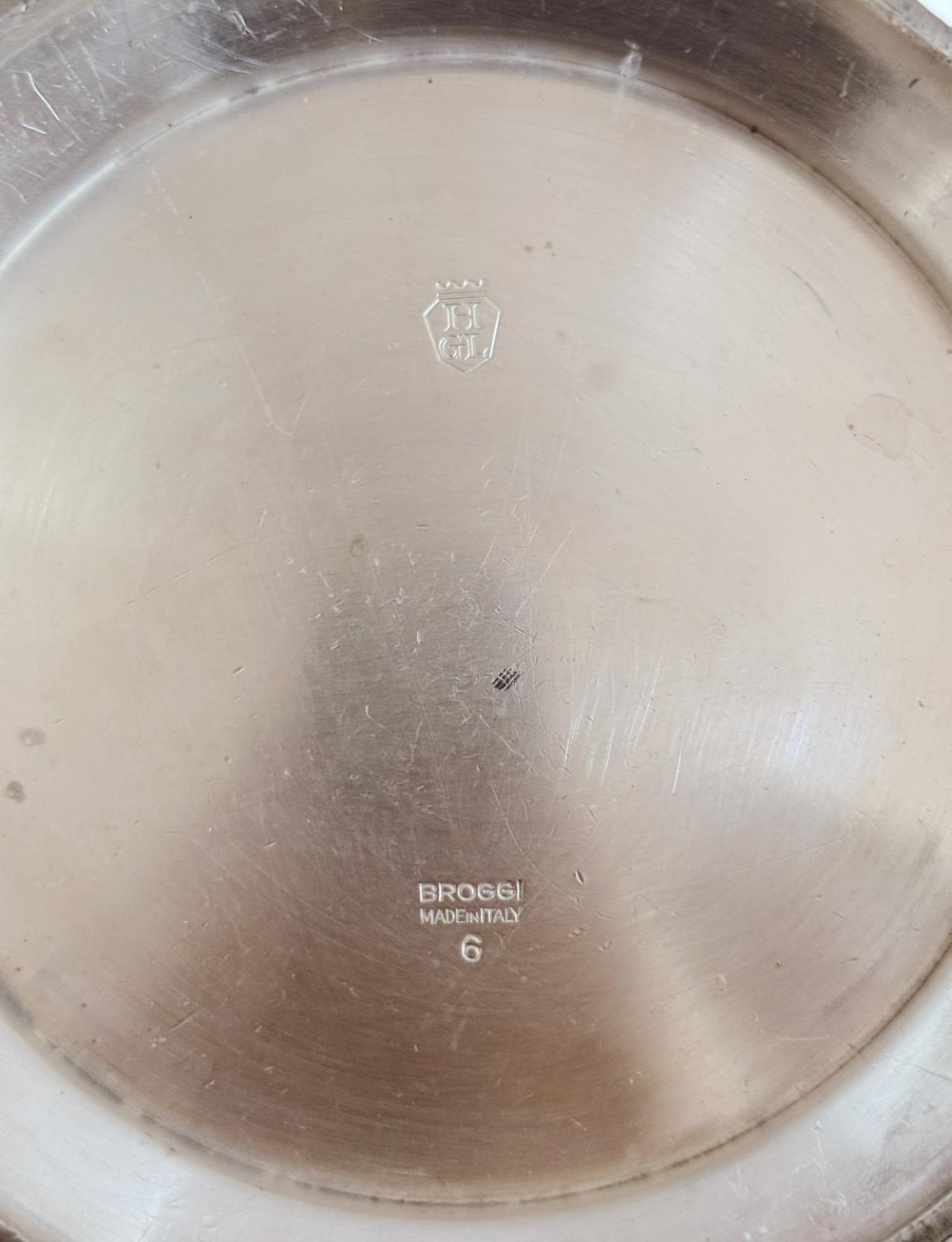 A pair of 1950s Gio Ponti for Broggi Silver serving bowls