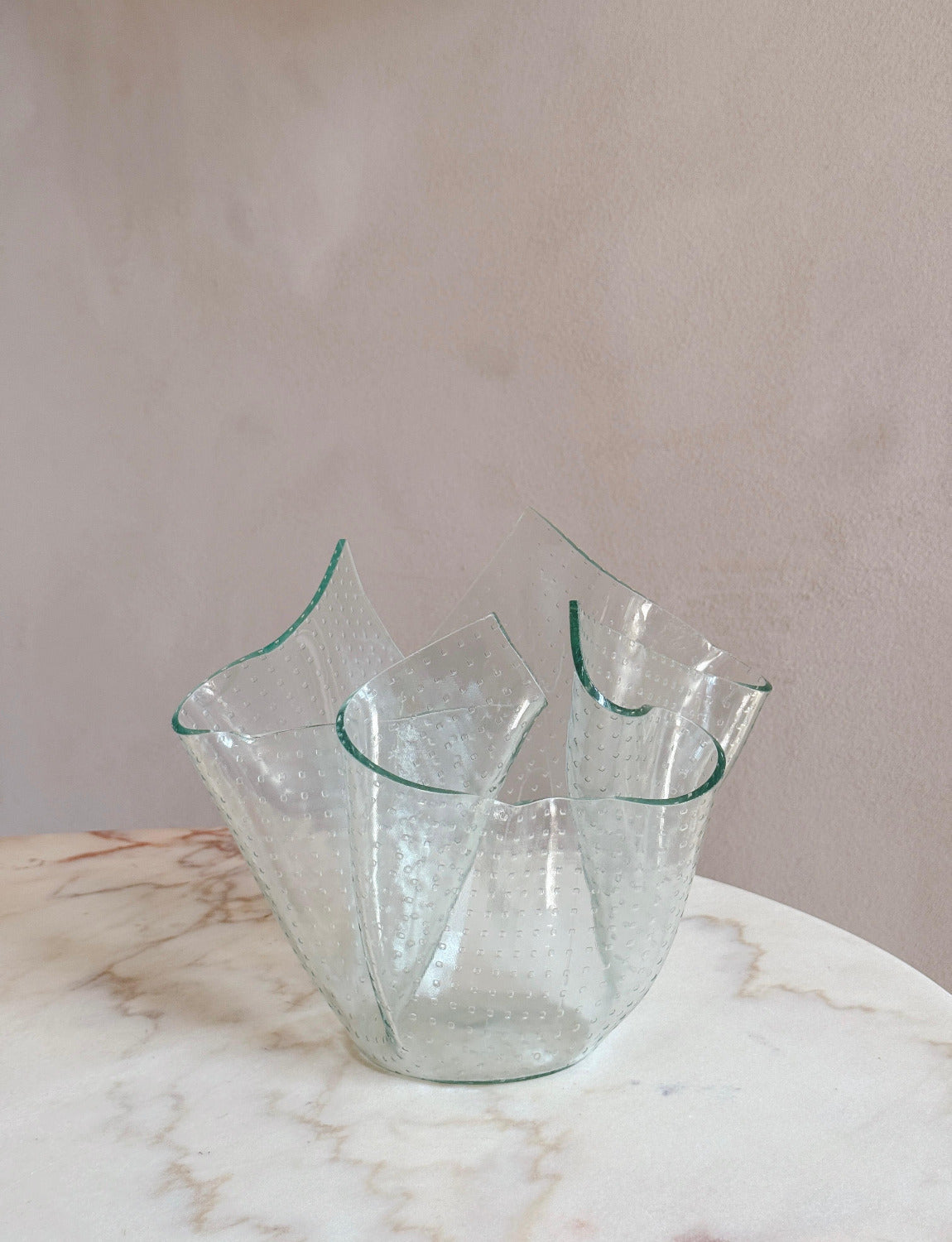 1960s Fontana Arte 'Spotted' Tissue Vase