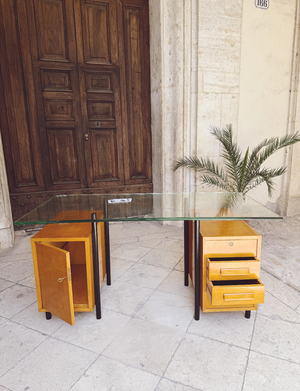 1950s 'Palermo' Desk by G. Caccamo Mobili