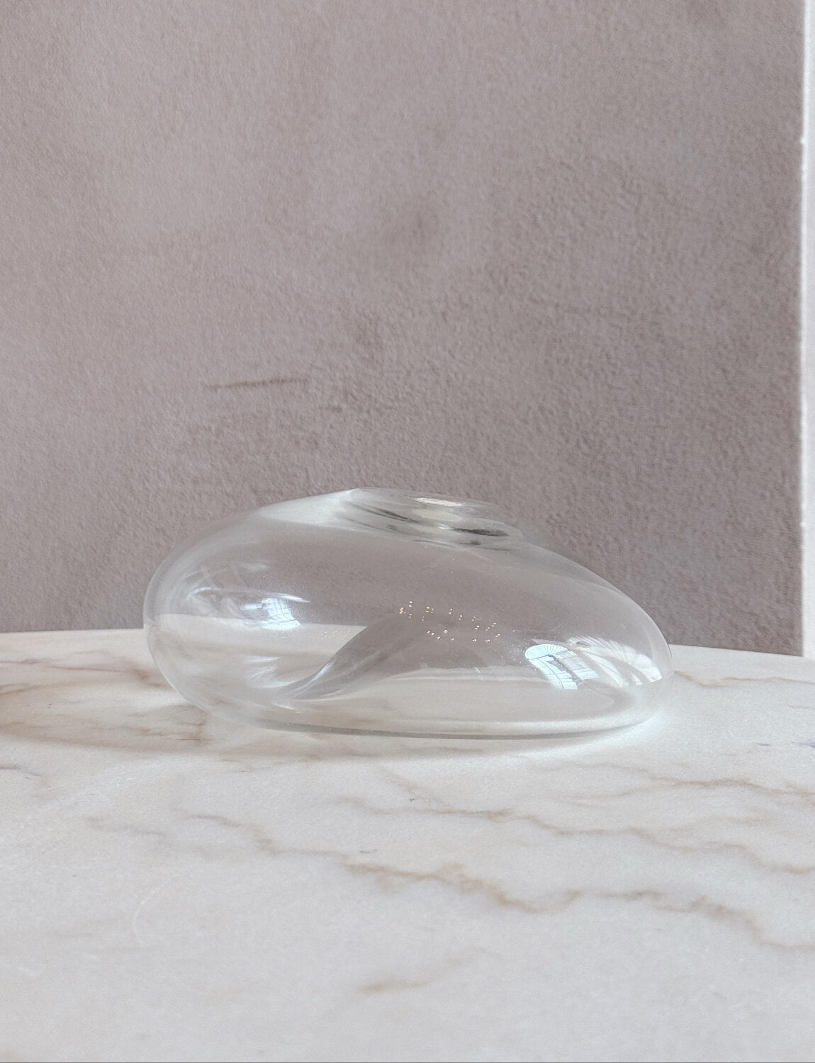 1970s Organic Signed Alfredo Barbini Murano Glass Bowl