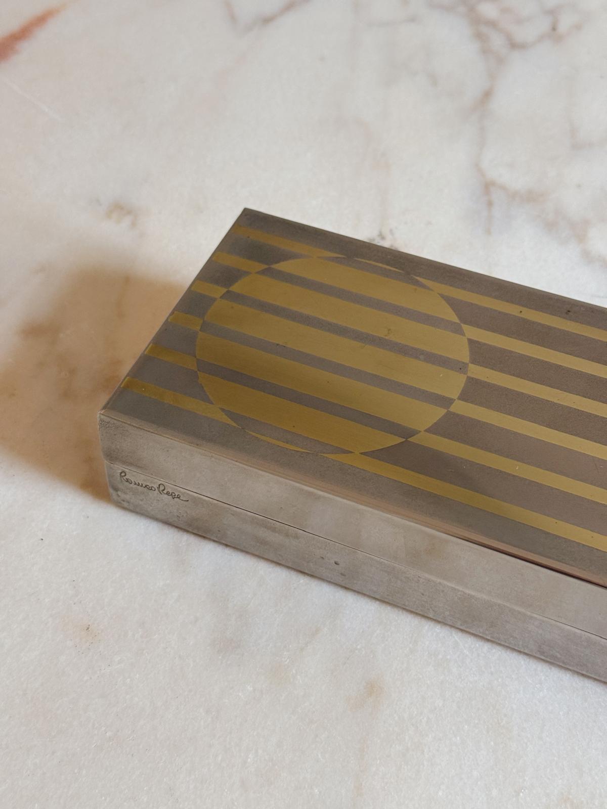 1960s Long Signed Romeo Rega Desk Box