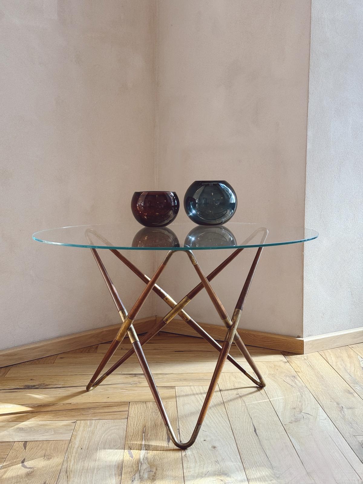1960s Cesare Lacca Triangles Side Table