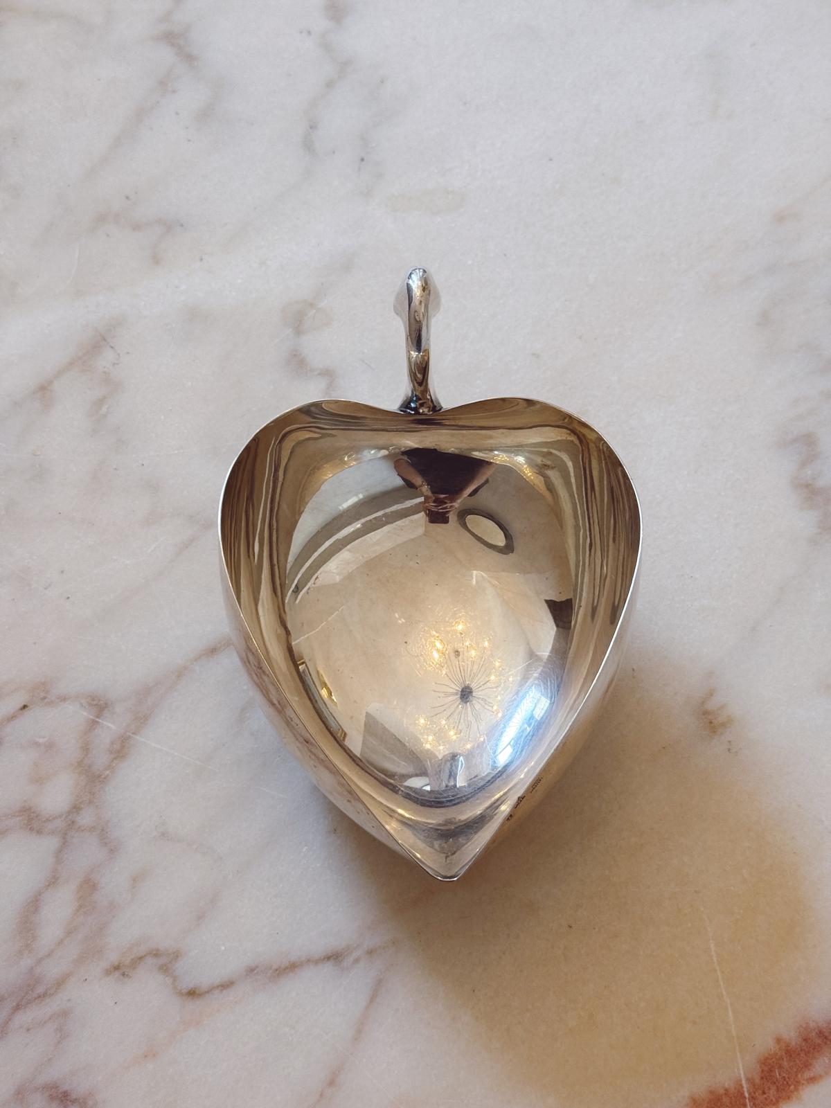 1960s Silver-Plated Goose Head Bowl by Gallia for Christofle