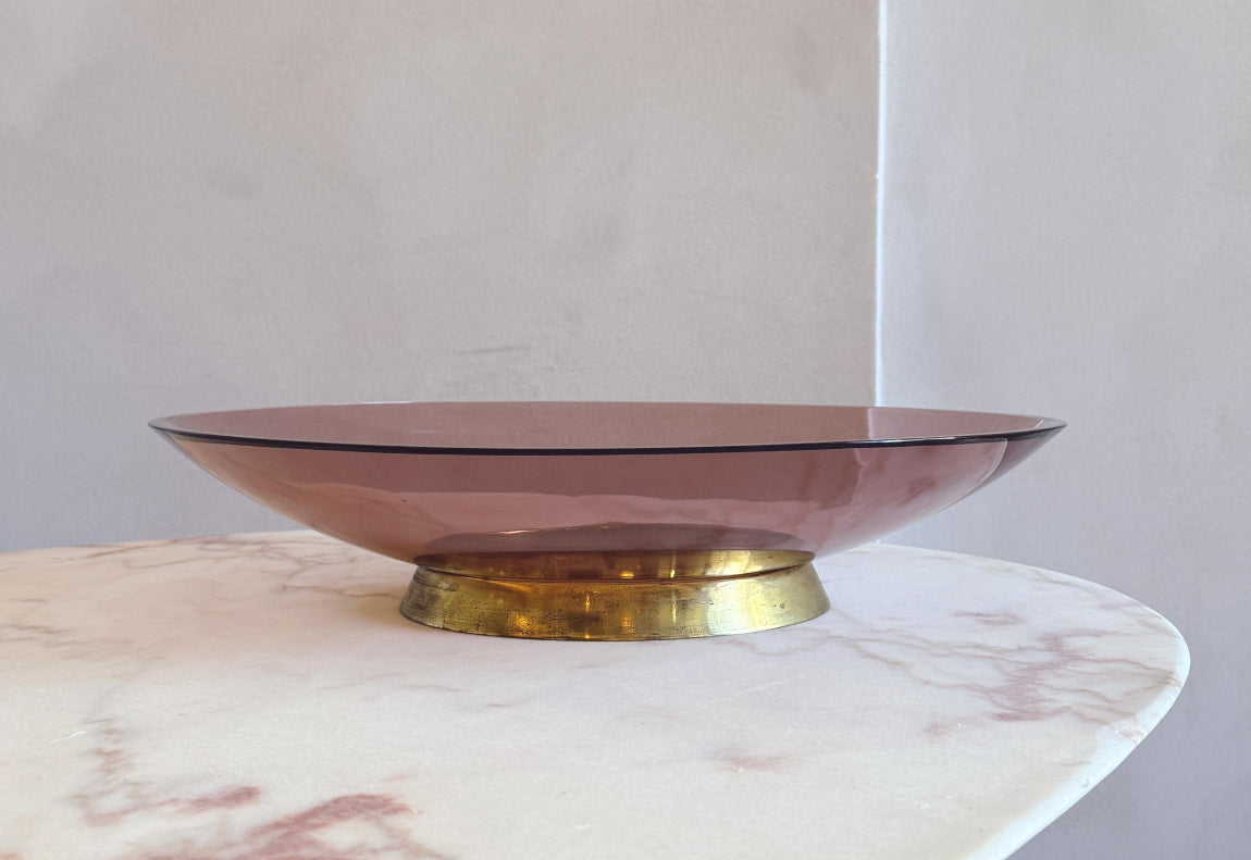 1950s Max Ingrand for Fontana Arte Glass Centrepiece