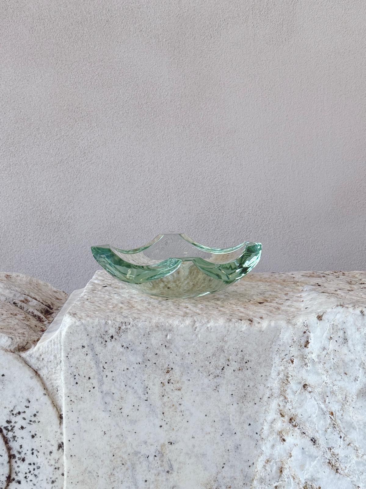 1960s Fontana Arte Square Bowl