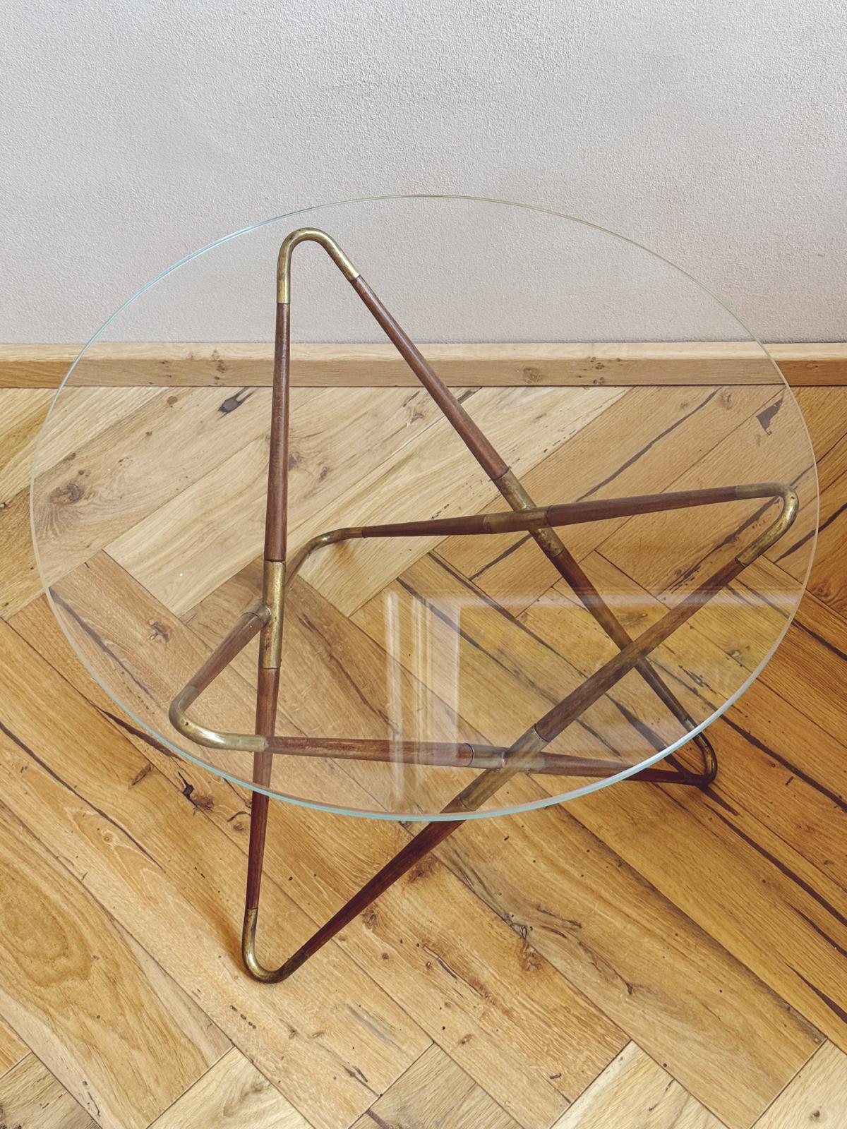 1960s Cesare Lacca Triangles Side Table
