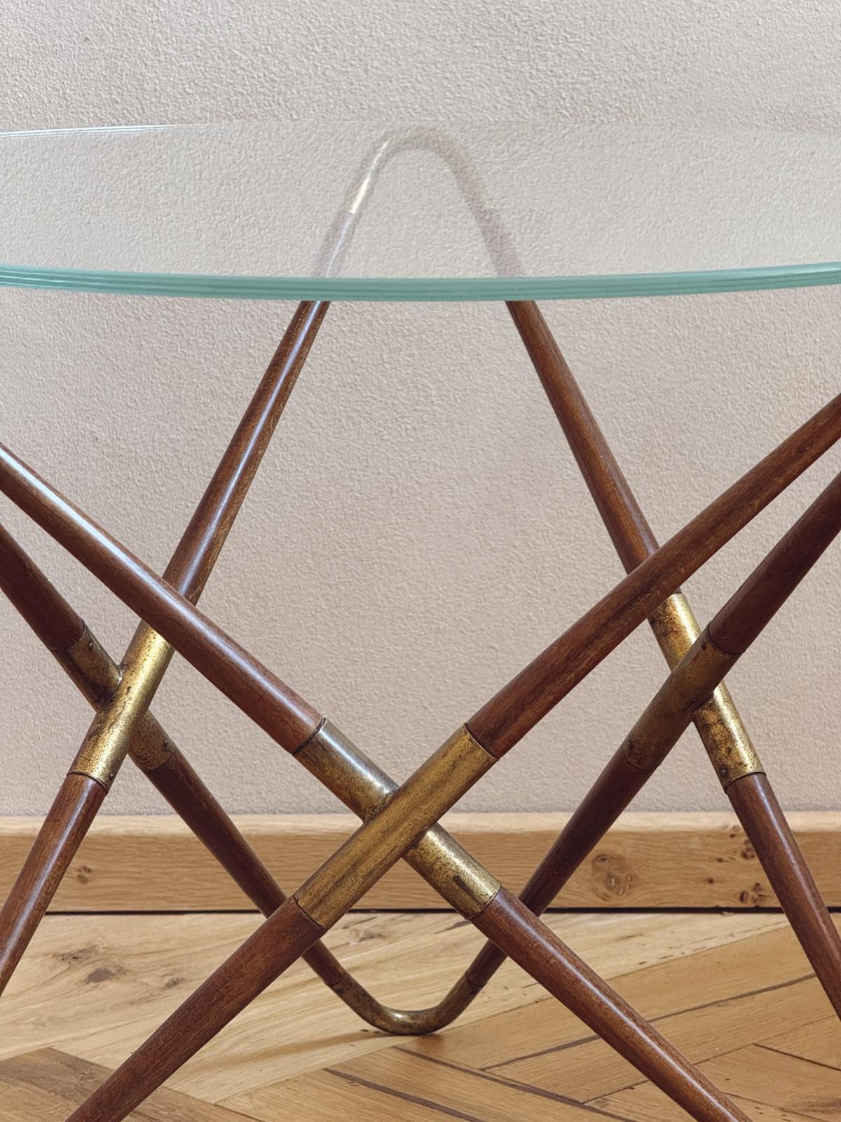 1960s Cesare Lacca Triangles Side Table