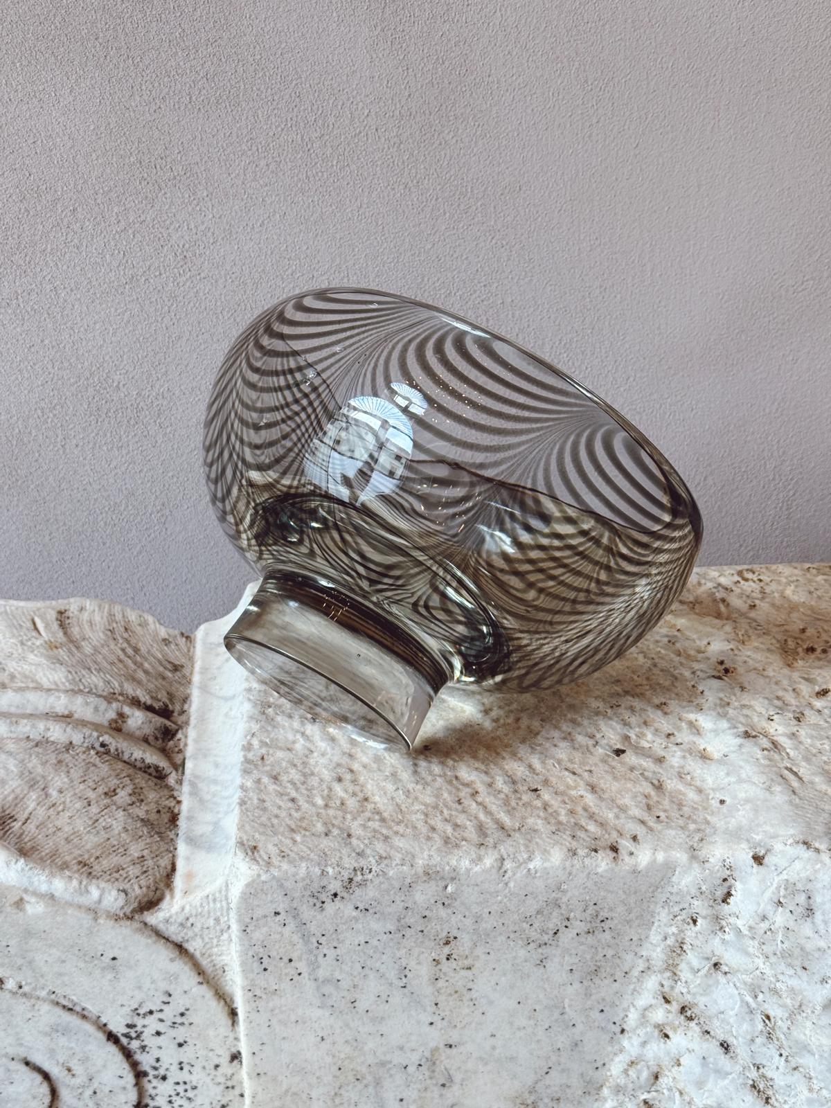 1970s Large Murano Glass Centrepiece with spider effect by Cenedese