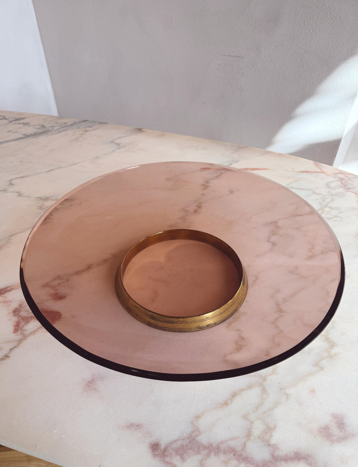 1950s Max Ingrand for Fontana Arte Glass Centrepiece