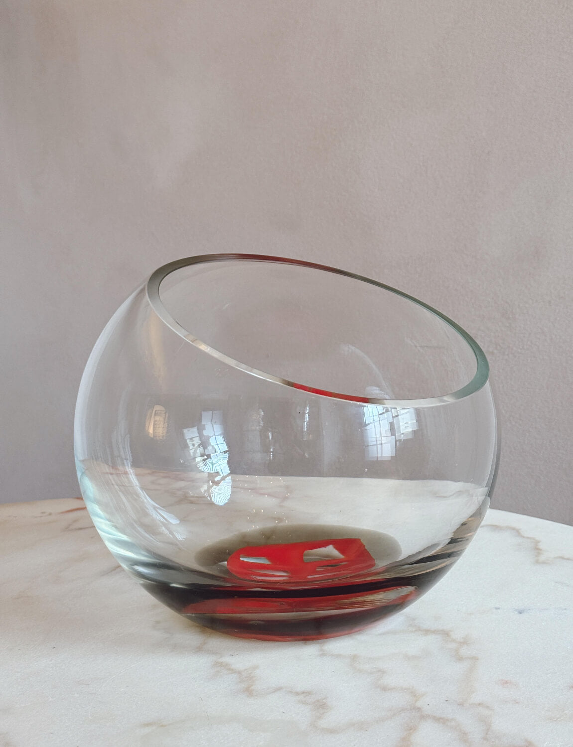 1968 Ludovico de Santillana Venini Signed Murrina Vase