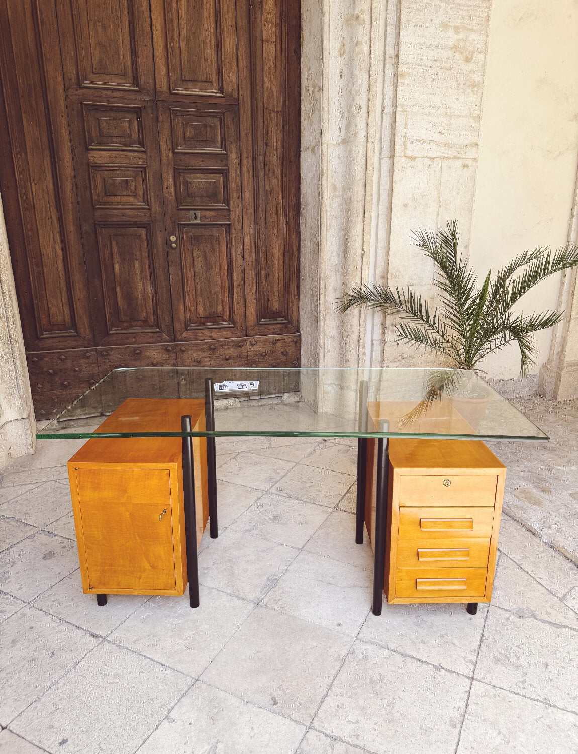 1950s 'Palermo' Desk by G. Caccamo Mobili