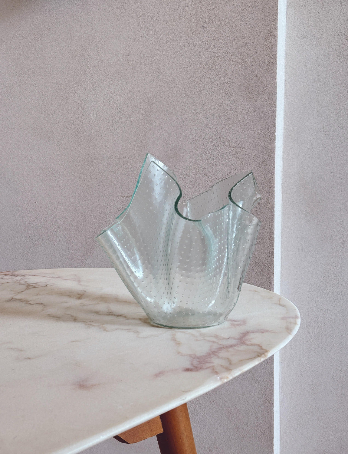 1960s Fontana Arte 'Spotted' Tissue Vase