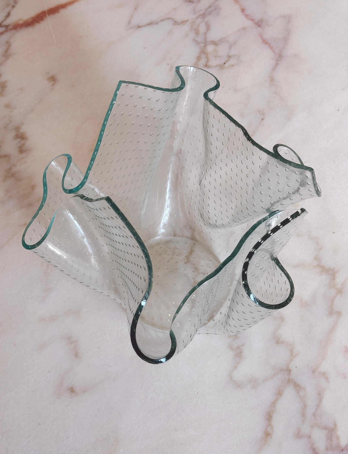 1960s Fontana Arte 'Spotted' Tissue Vase