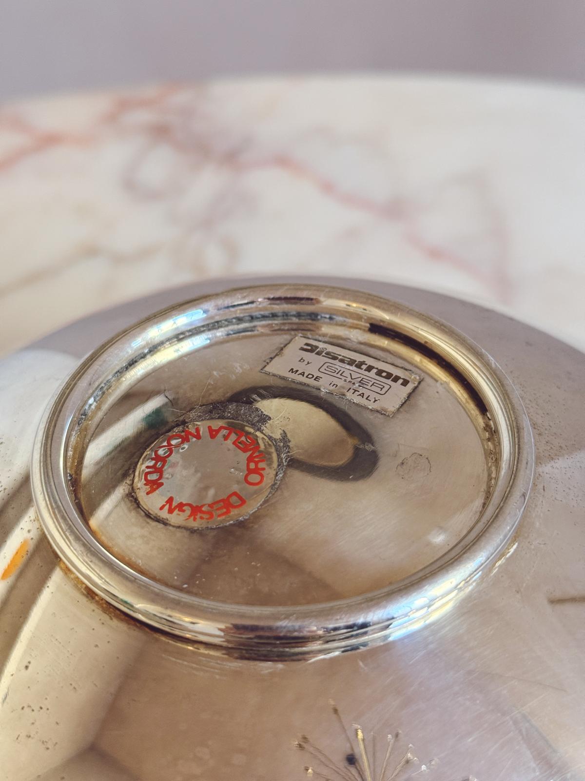 Pair of 1960s Ornella Noorda Silver Bowls