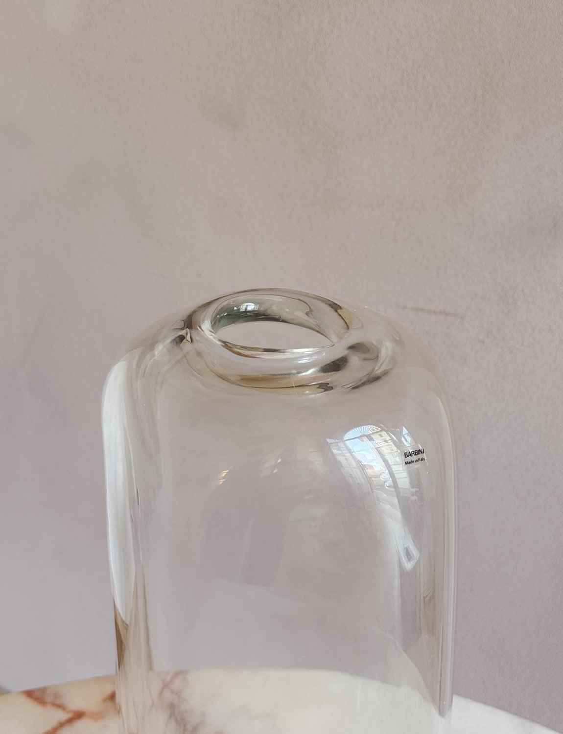 Pair of Alfredo Barbini Vases for the Cubici Series 1970