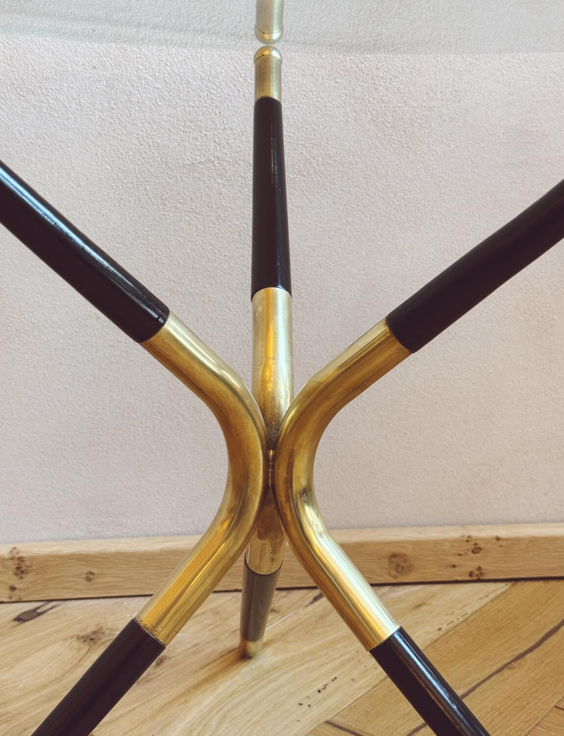 1950s Cesare Lacca Round Spider Side Table