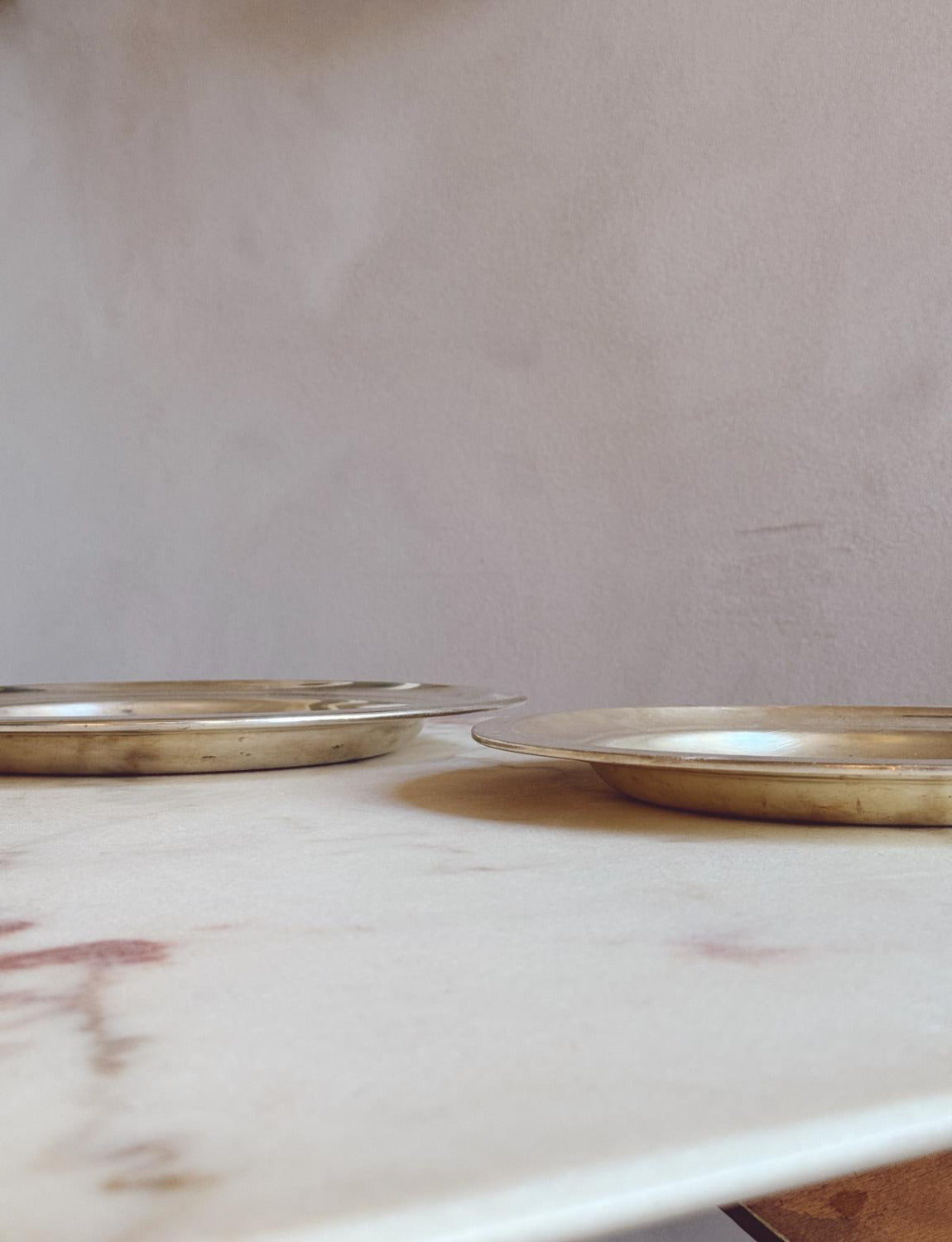 Pair of 1960s Krupp Milano Silver Hotel Serving Platters