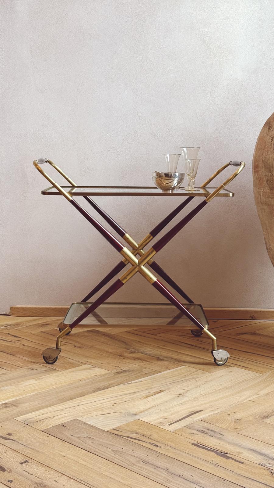 1960s Cesare Lacca Drinks Trolley