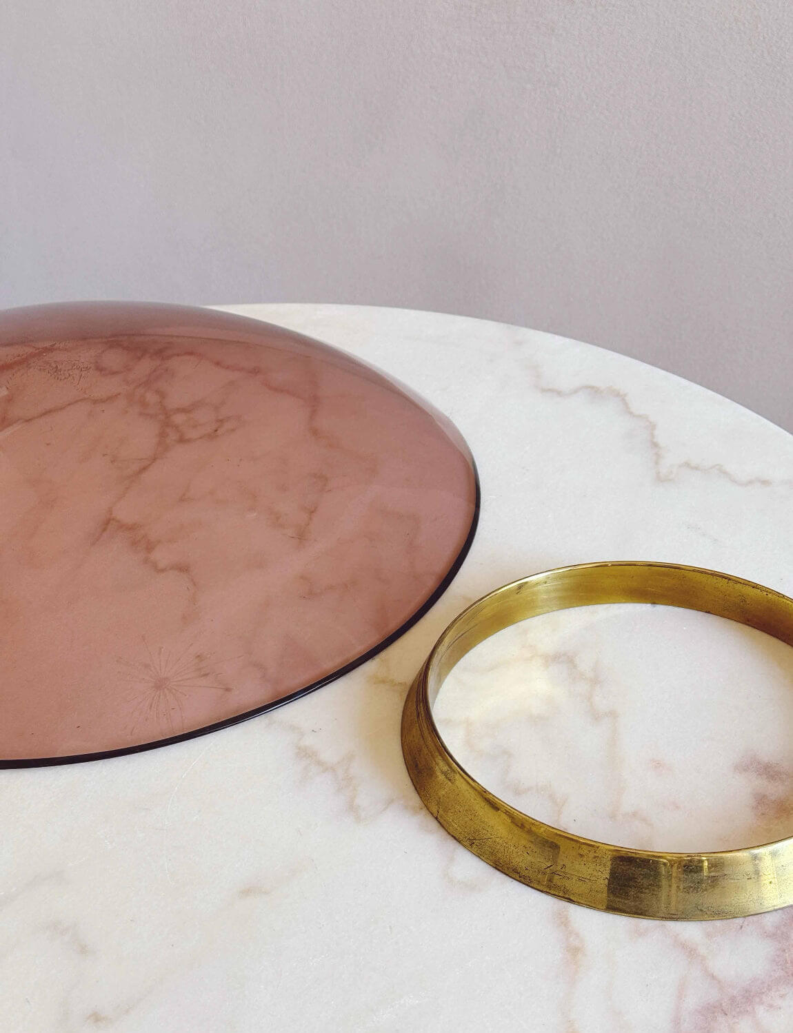 1950s Max Ingrand for Fontana Arte Glass Centrepiece