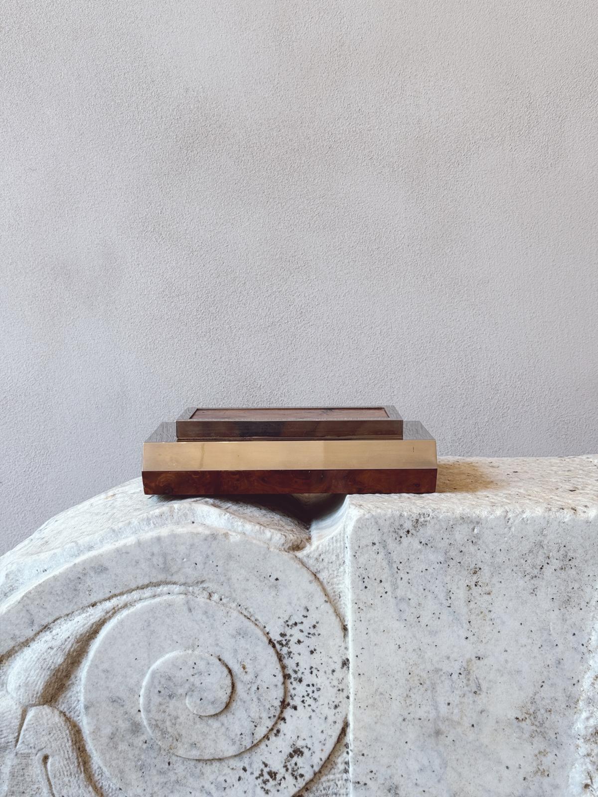 1960s Faux Walnut Desk box