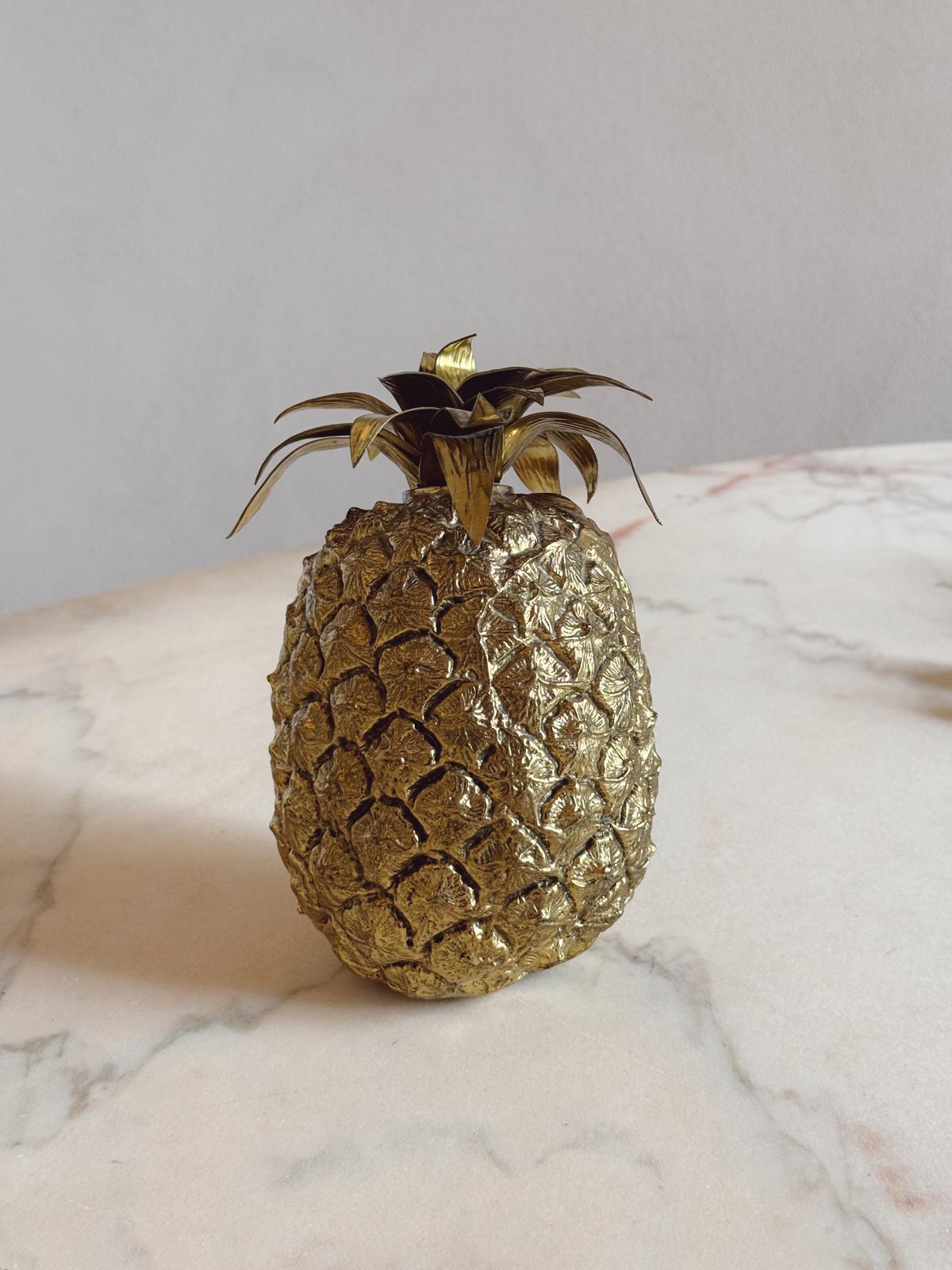 1960s Italian Silver-Plated and Gold Fruit
