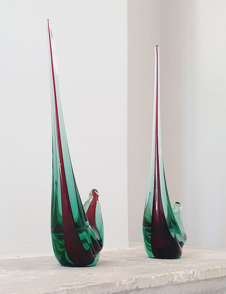 1960s Hand-blown Murano Glass Birds – TheItalianCollector