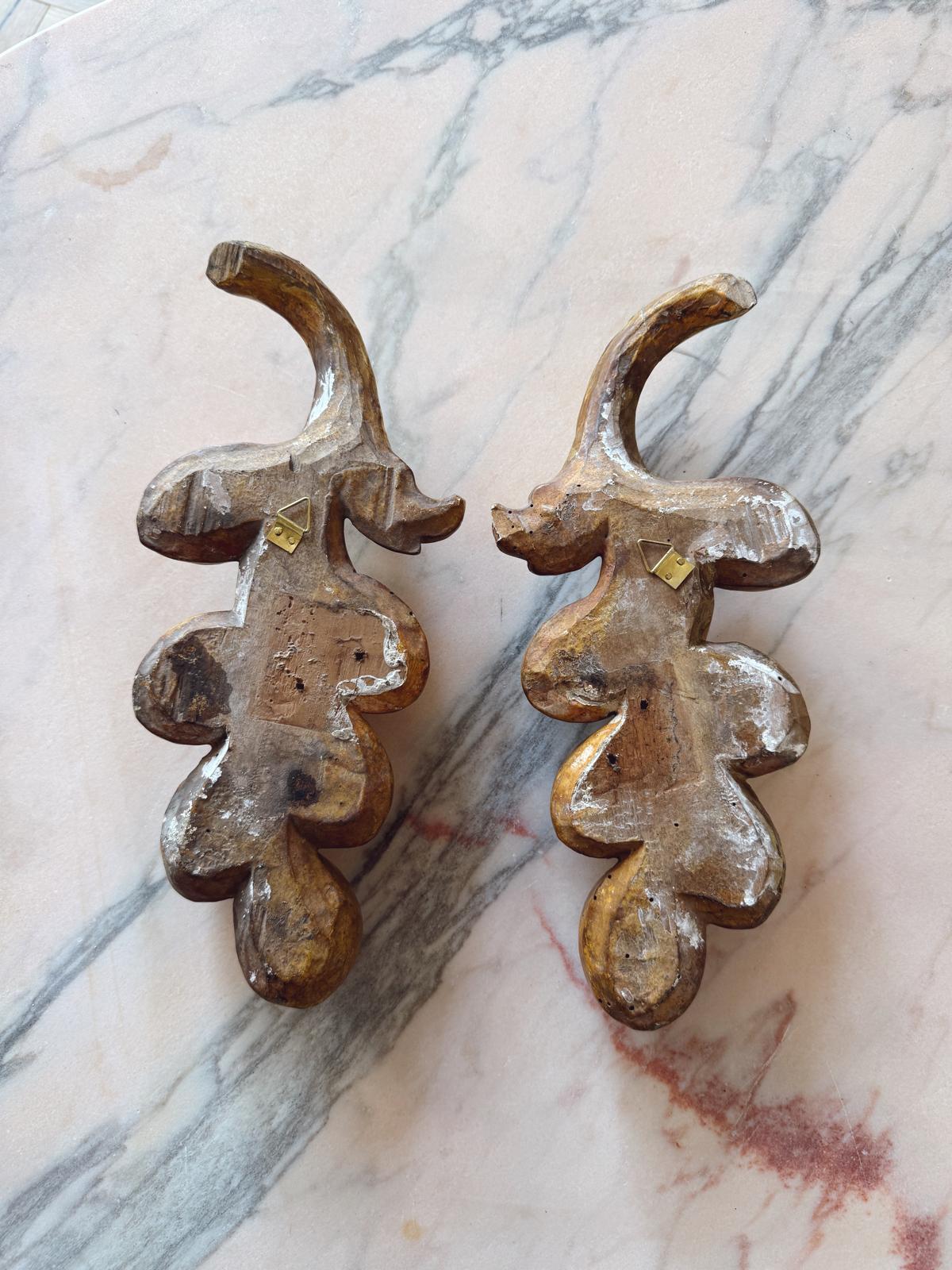 18th Century Gilded Wooden Grapes
