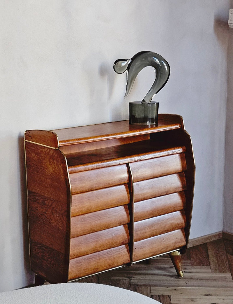 1950s Italian Maple Chest of Drawers