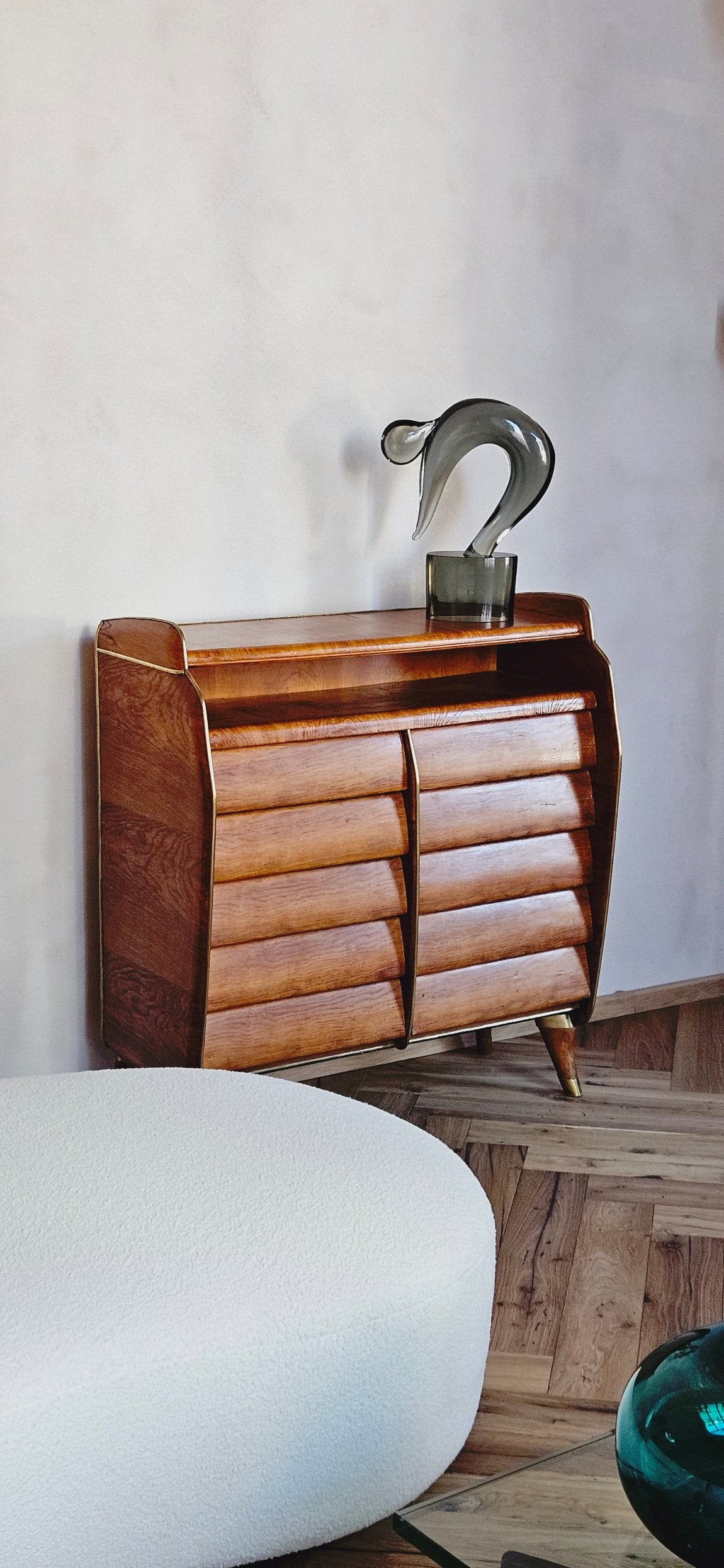 1950s Italian Maple Chest of Drawers