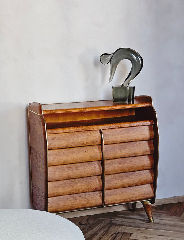 1950s Italian Maple Chest of Drawers