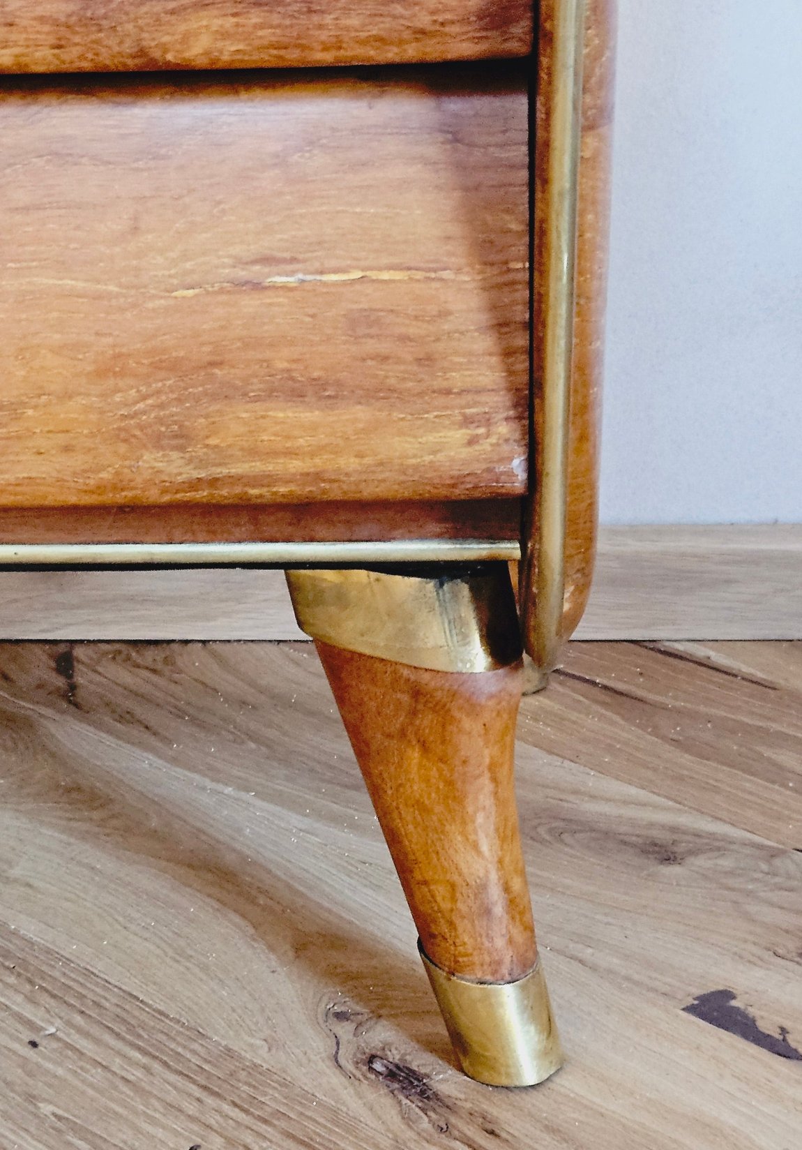 1950s Italian Maple Chest of Drawers