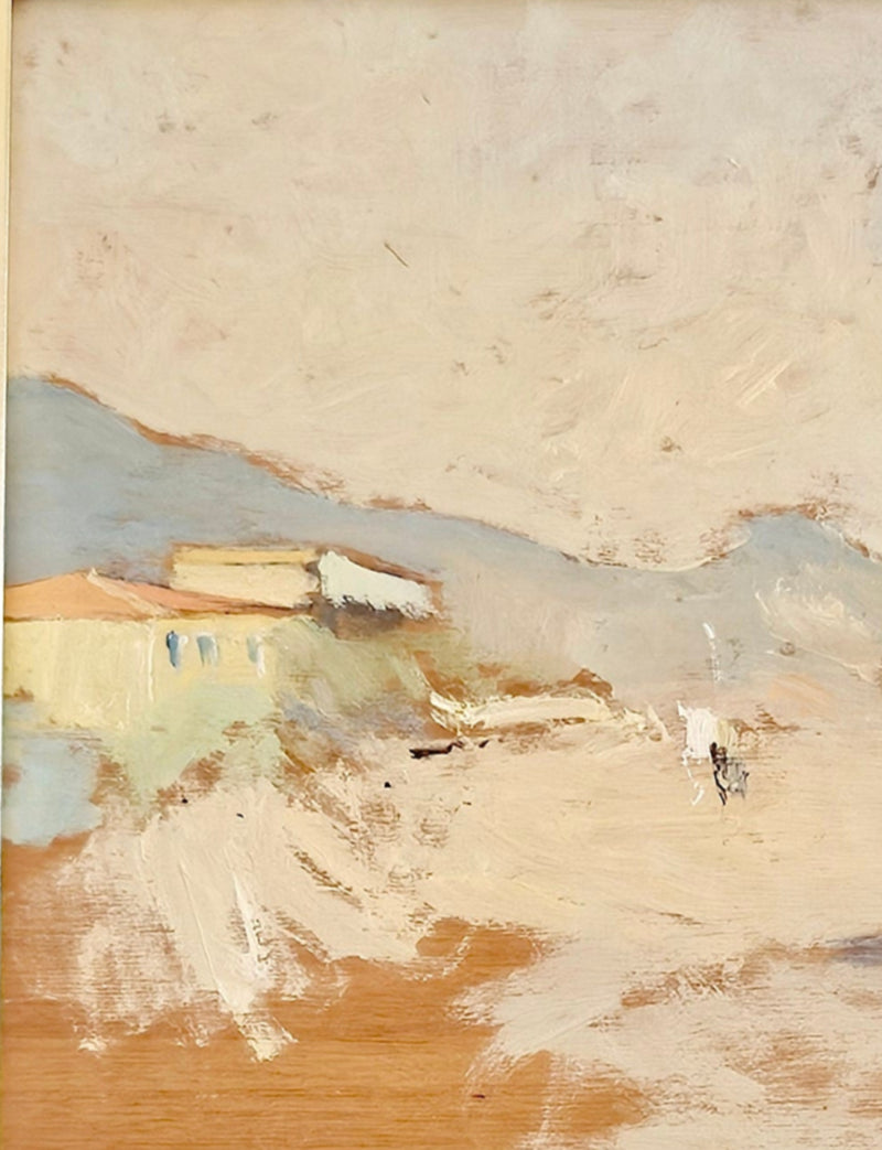 Seaside Painting Signed G. Barbieri 1987