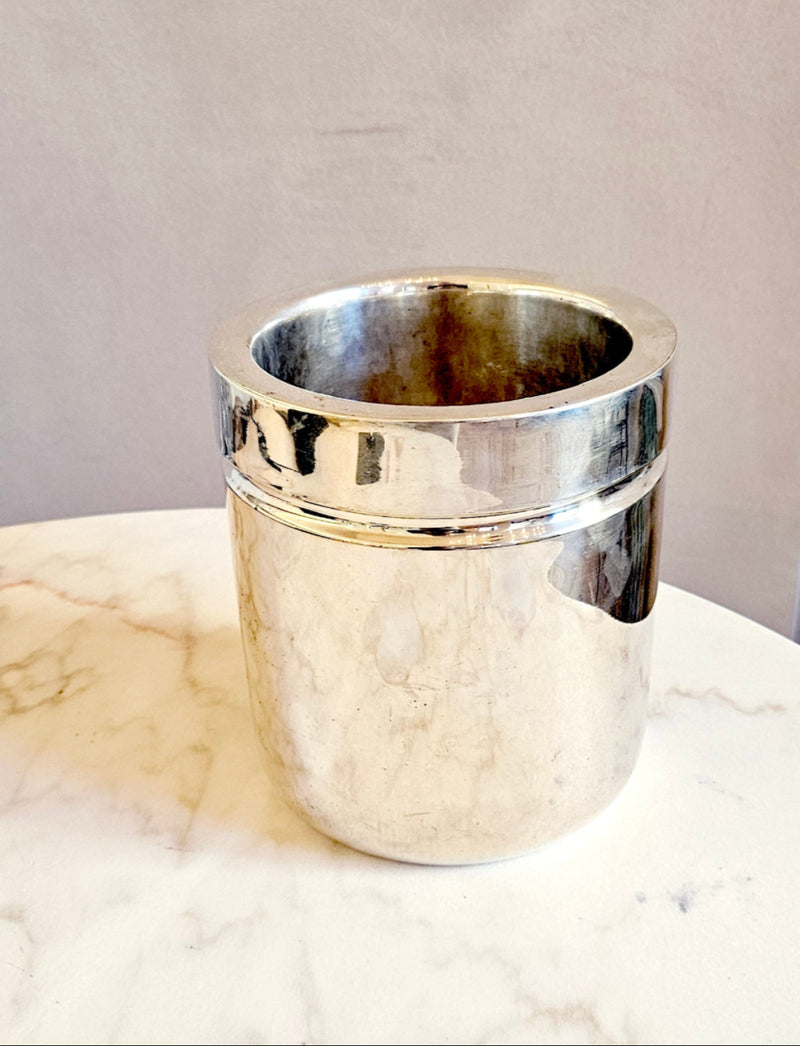 1960s Silver Handmade Wine Cooler by FAOAL