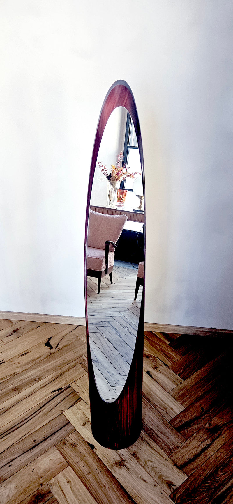 1960s Stilnovo Floor Mirror