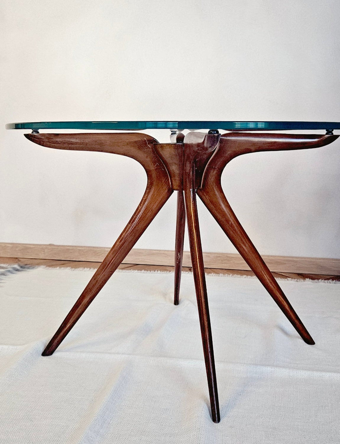 1970s Italian Spider Side Table