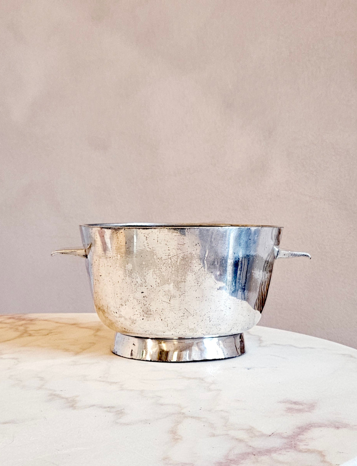 Large 1960s Gio Ponti Silver Bowl for Krupp Milano