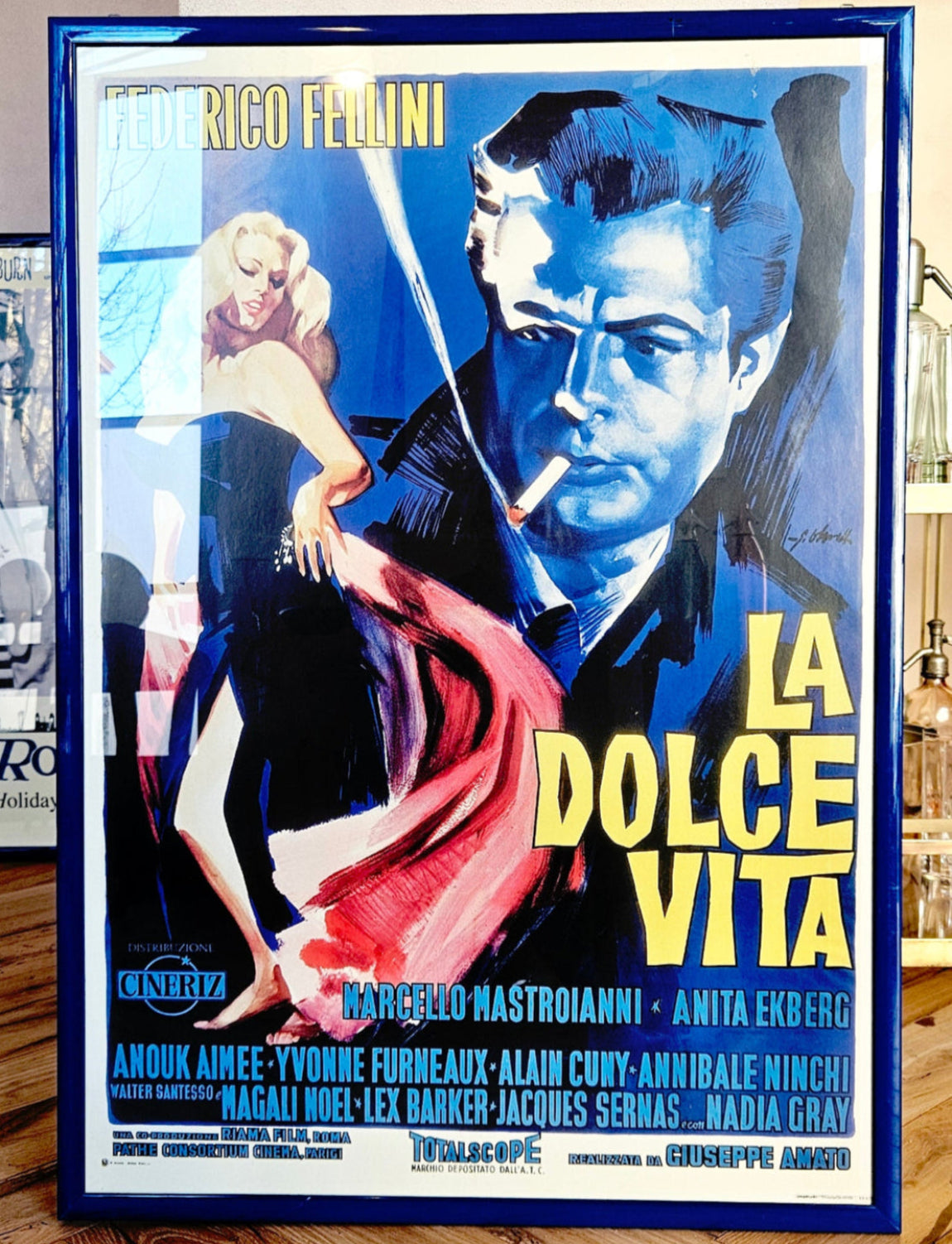 1970s Dolce Vita Poster - Serial Number XX978