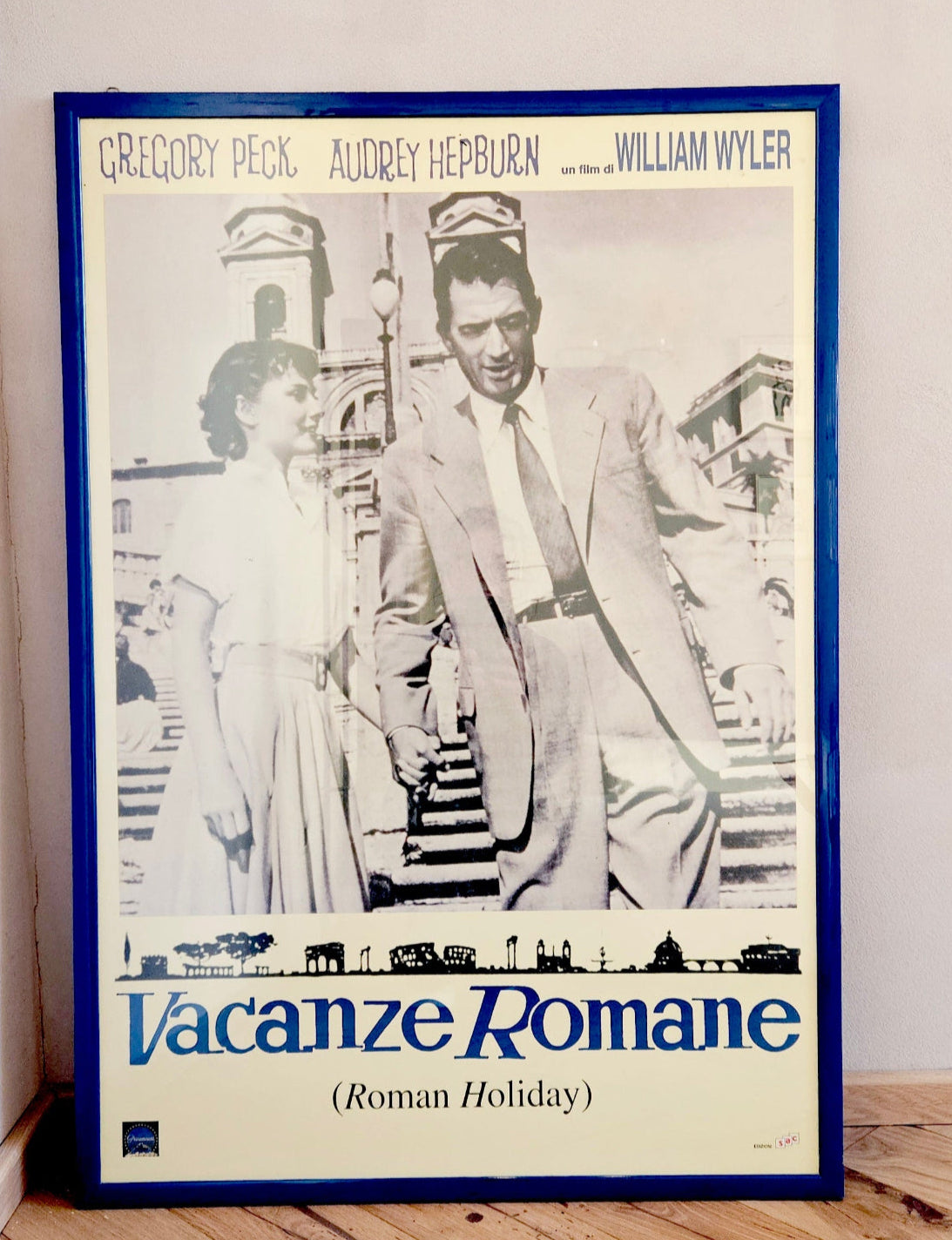 1970s Vacanza Romana Poster