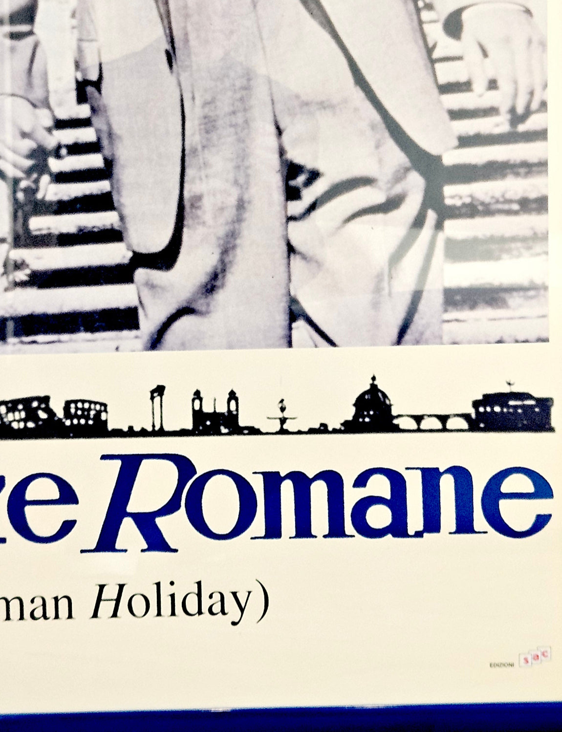 1970s Vacanza Romana Poster