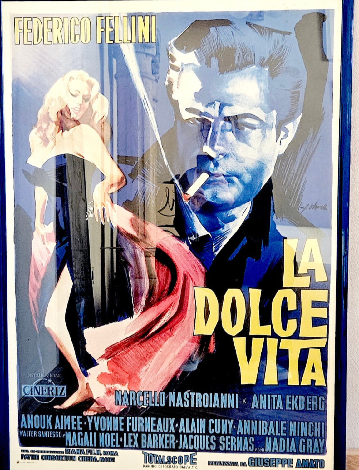 1970s Dolce Vita Poster - Serial Number XX978