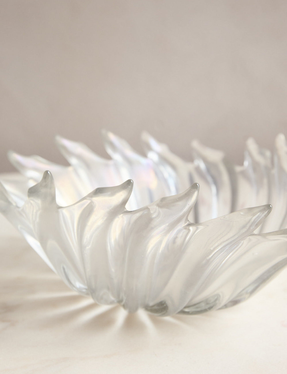 1945 Published Ercole Barovier 'Frastagliati' Murano Glass Bowl