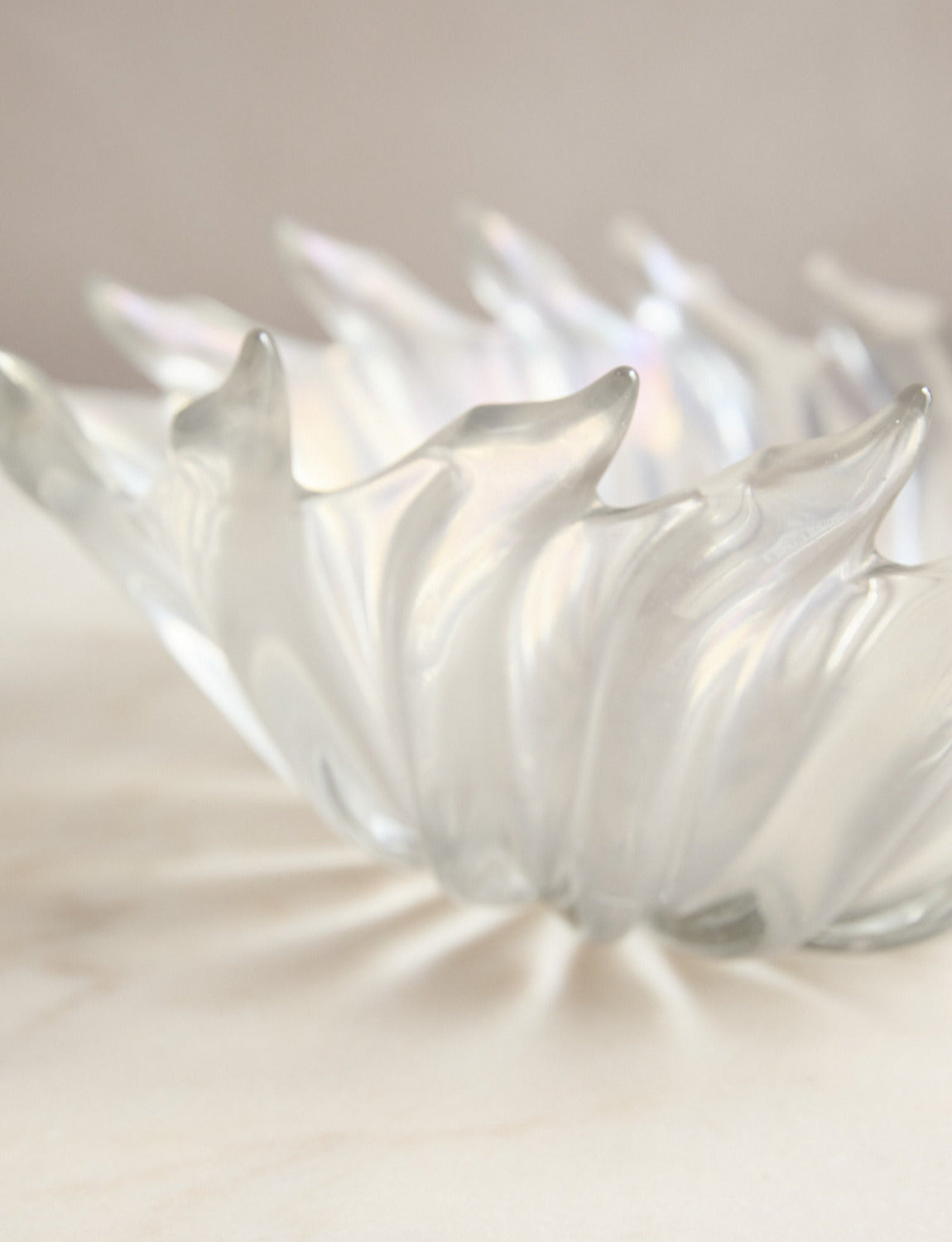 1945 Published Ercole Barovier 'Frastagliati' Murano Glass Bowl