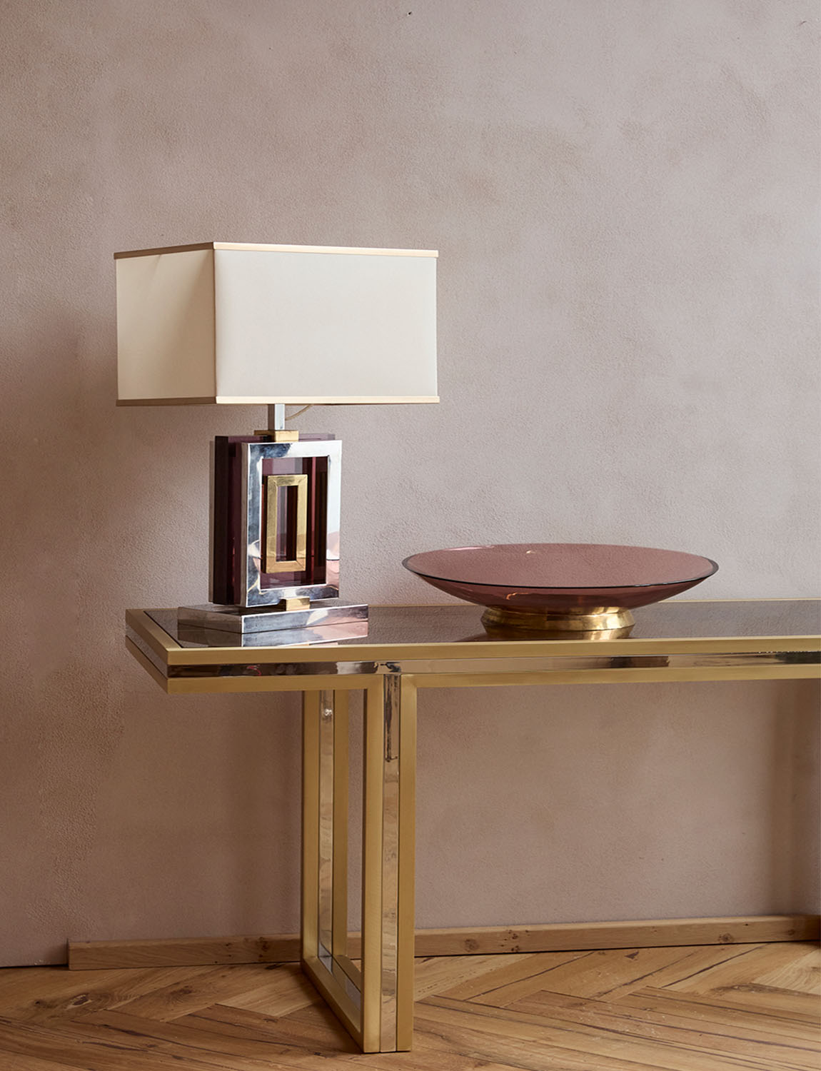 1970s Restored Romeo Rega Console Table